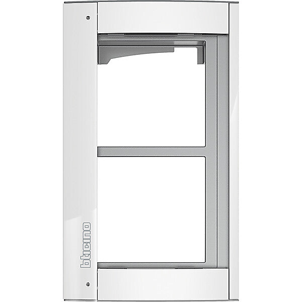 legrand Rahmen u. Modulträger Allwhite, 2 Module 350222